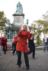 dancers in Dalton Square